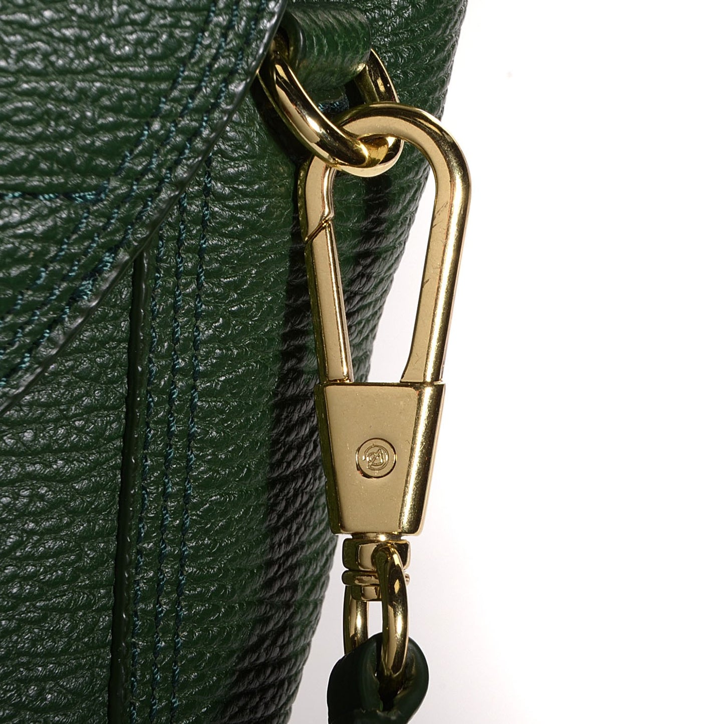 3.1 Textured Leather Large Pashli Satchel Jade