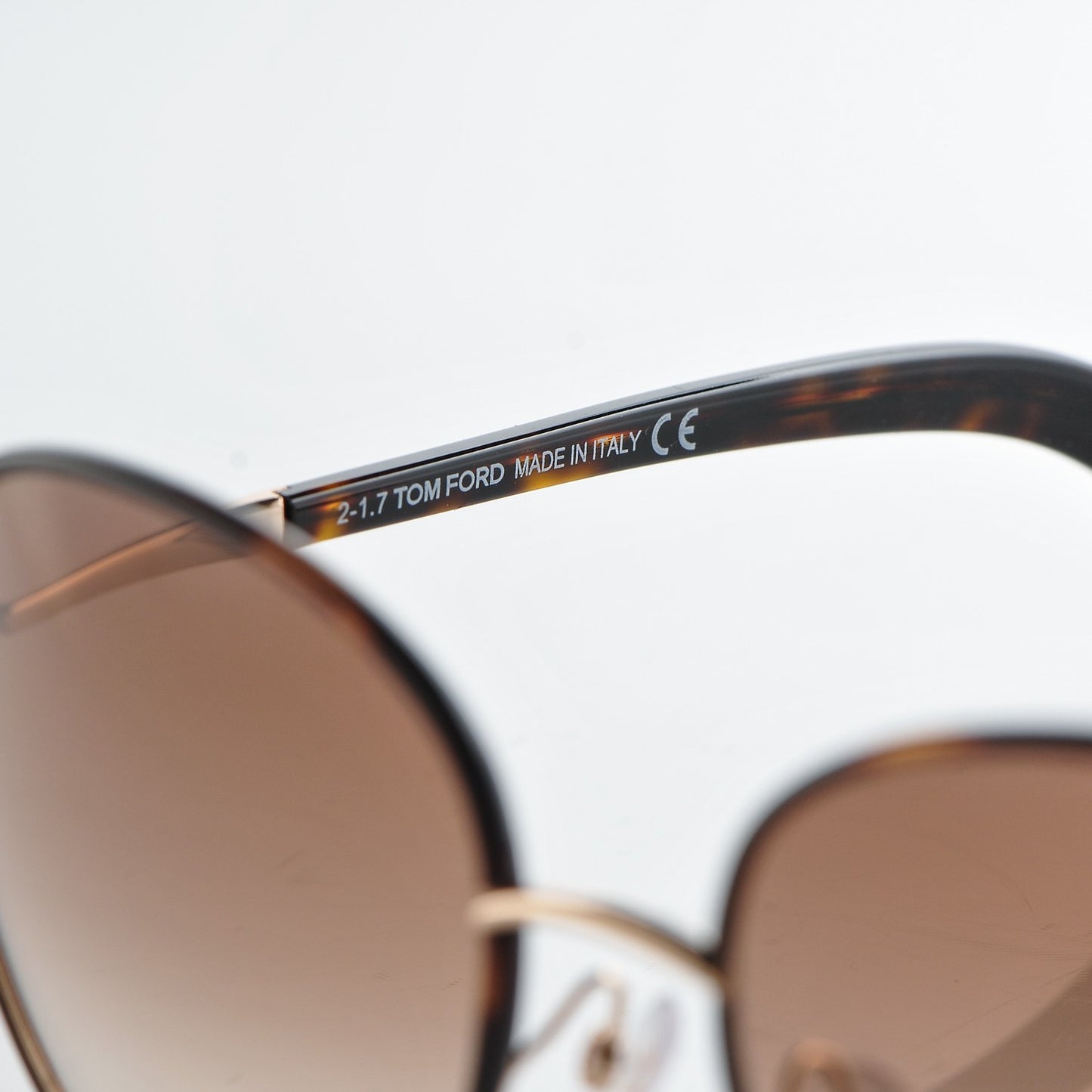 Acetate Georgia Sunglasses TF498 Tortoise