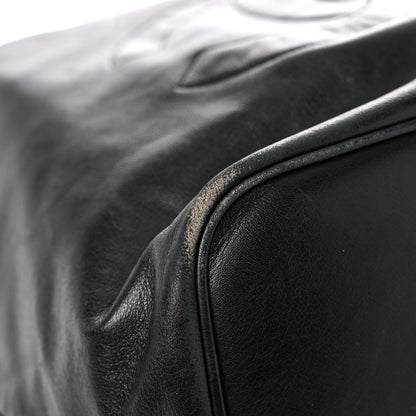 Chanel Lambskin Drawstring Sling Backpack Black 6 of 27