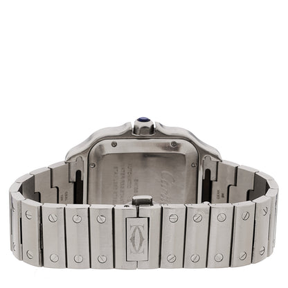 Cartier Stainless Steel 39.8mm Santos De Cartier Automatic Watch 3 of 4