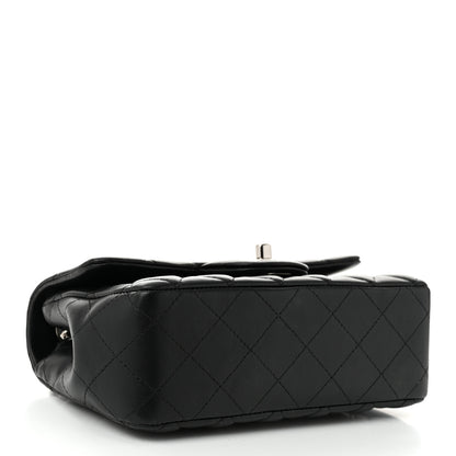 Chanel Lambskin Quilted Mini Rectangular Flap Black 4 of 11