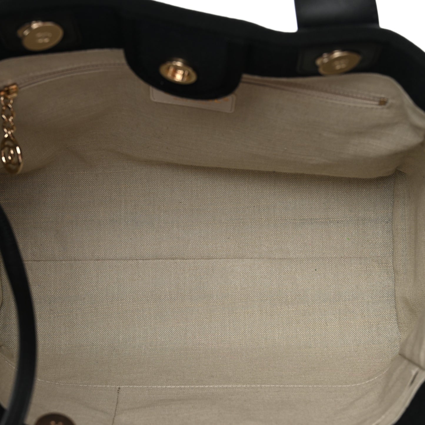 Mixed Fibers Small Deauville Tote Black