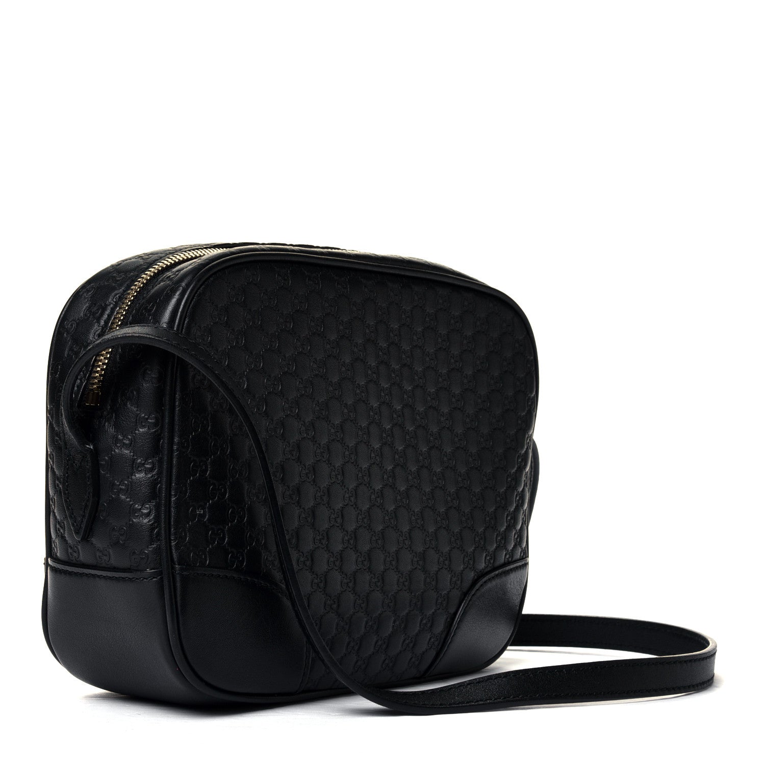 Gucci Microguccissima Mini Bree Messenger Bag Black 2 of 6