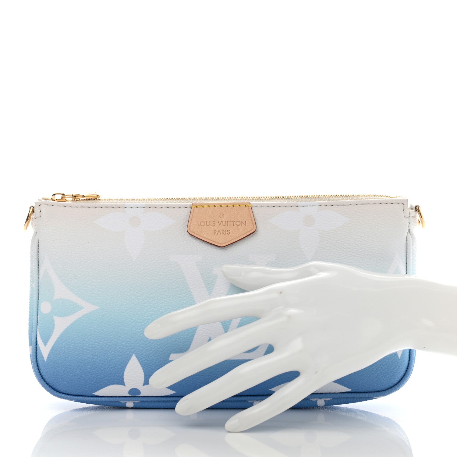 Louis Vuitton Monogram Giant By The Pool Multi Pochette Accessories Large Pochette Blue 2 of 6