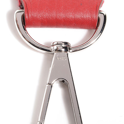 Hermes Taurillon Clemence Evelyne III PM Rouge Garance 5 of 15