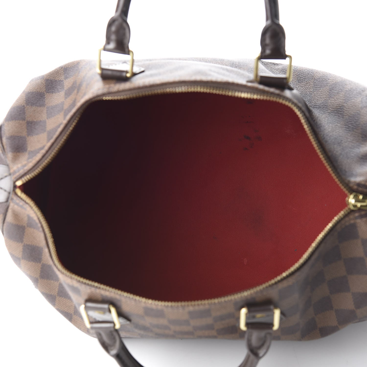 Louis Vuitton Damier Ebene Speedy 35 4 of 9