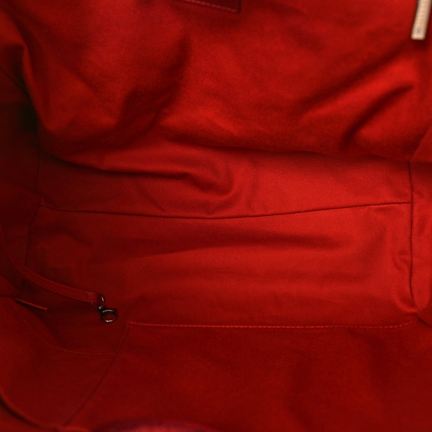 Chanel Lurex Boucle Medium Deauville Tote Red 5 of 10