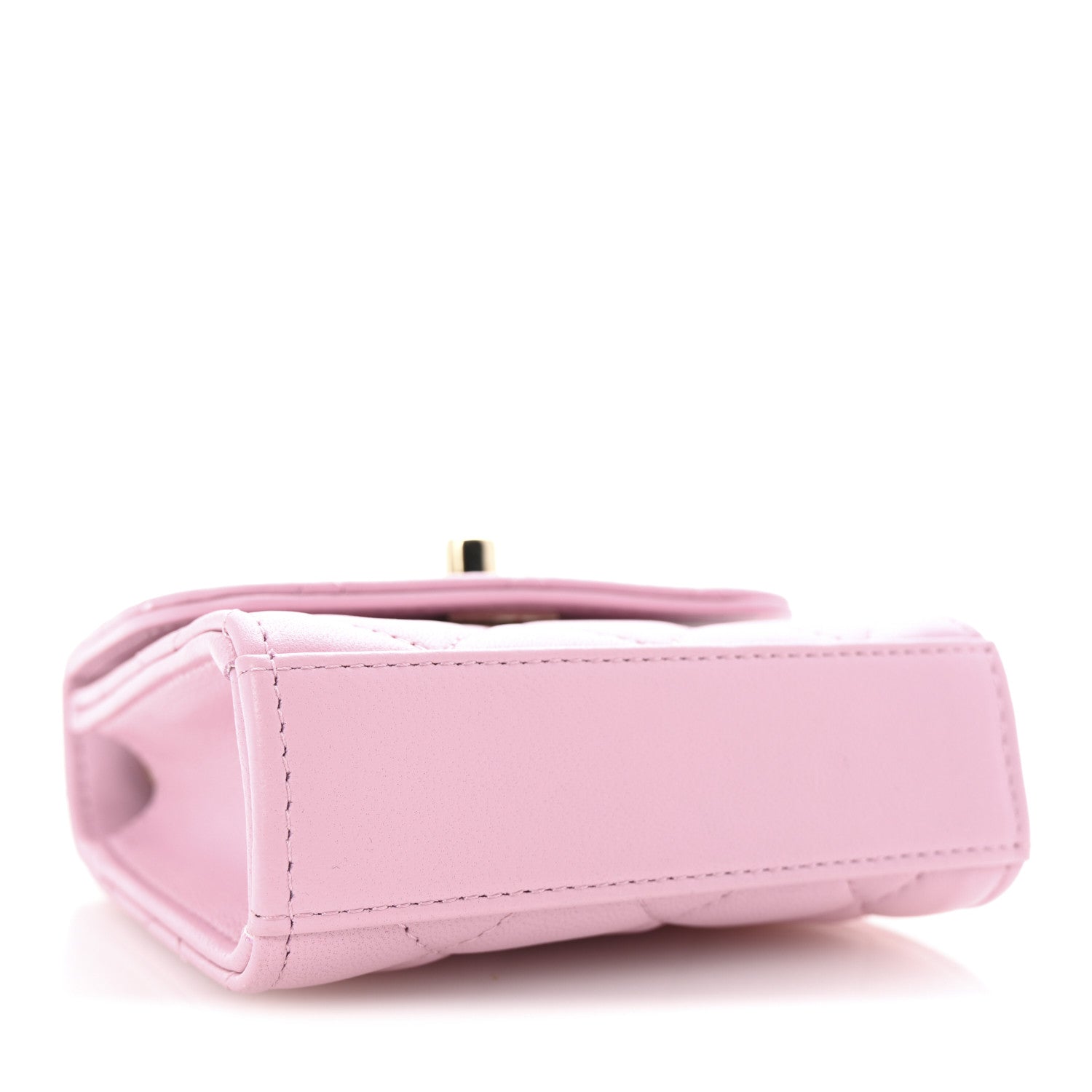 Chanel Lambskin Quilted Mini Trendy CC Clutch With Chain Pink 9 of 10
