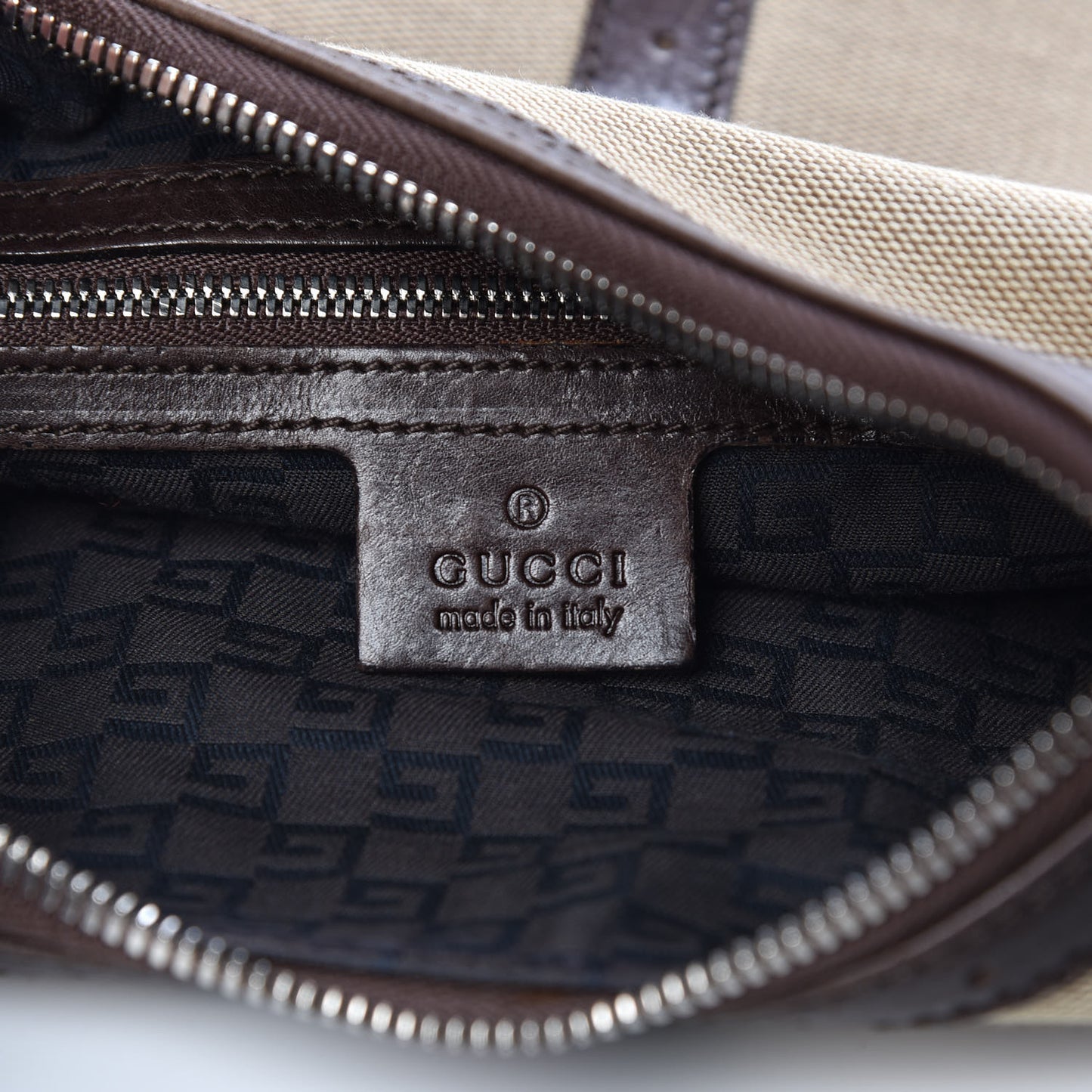 Canvas Web GG Reins Hobo Brown