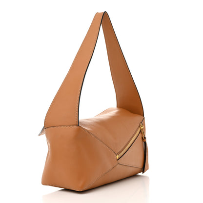 Loewe Calfskin Puzzle Hobo Tan 3 of 16
