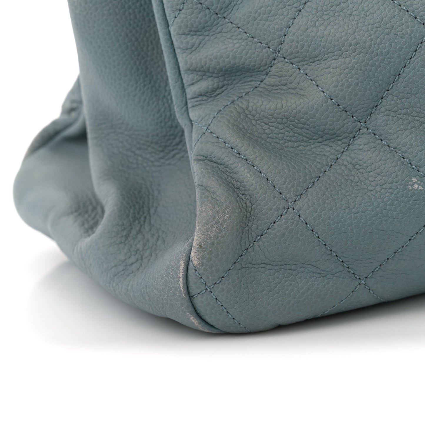 Caviar Quilted Timeless CC Tote Blue