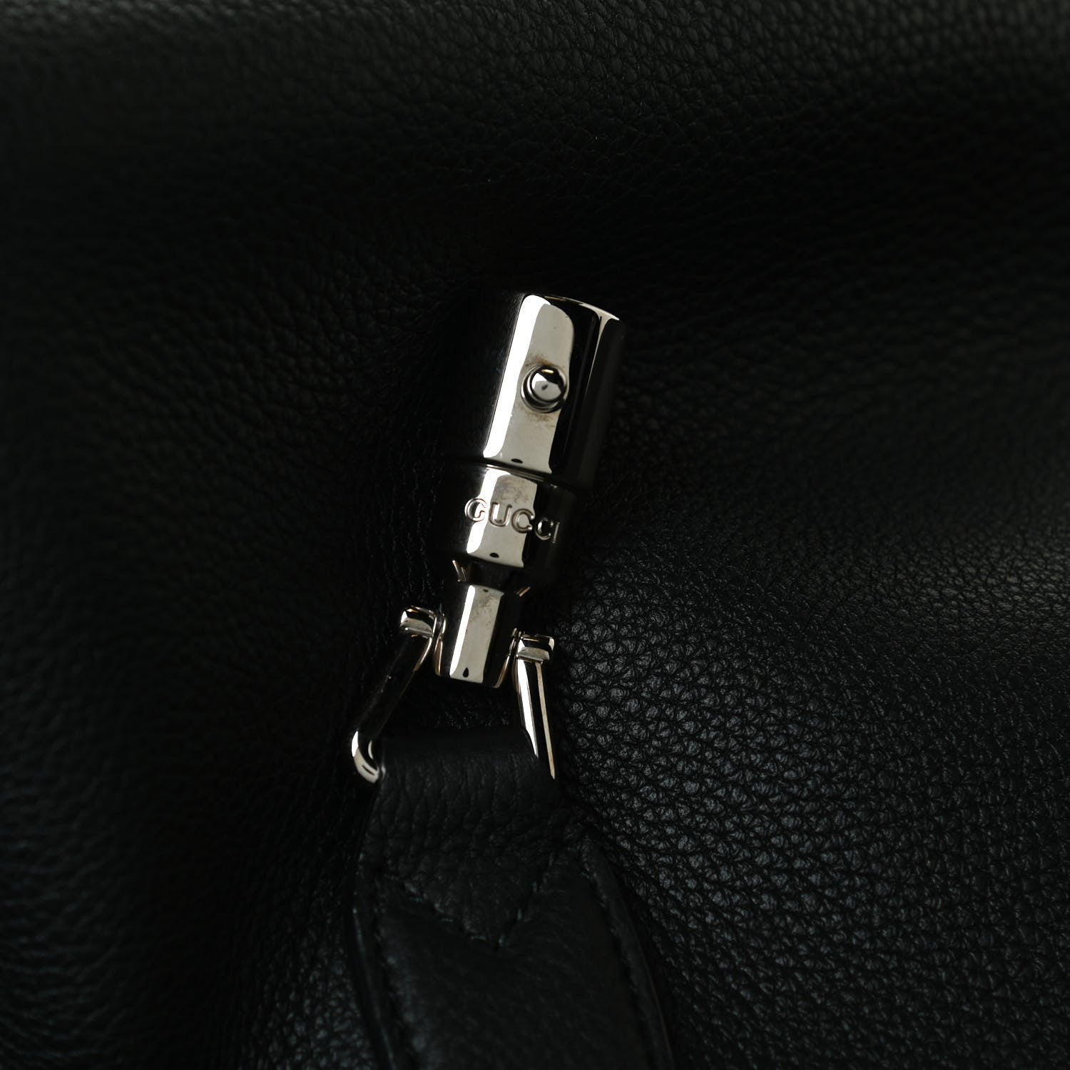 Gucci Soft Grained Calfskin Large Jackie Hobo Black 11 of 11