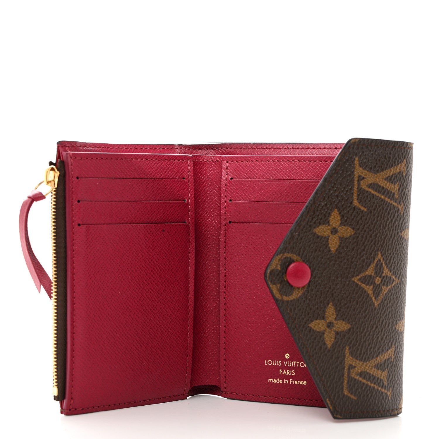 Louis Vuitton Monogram Victorine Wallet Fuchsia 5 of 7