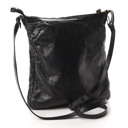 Balenciaga Agneau Classic Hardware Flat Crossbody Black 3 of 12