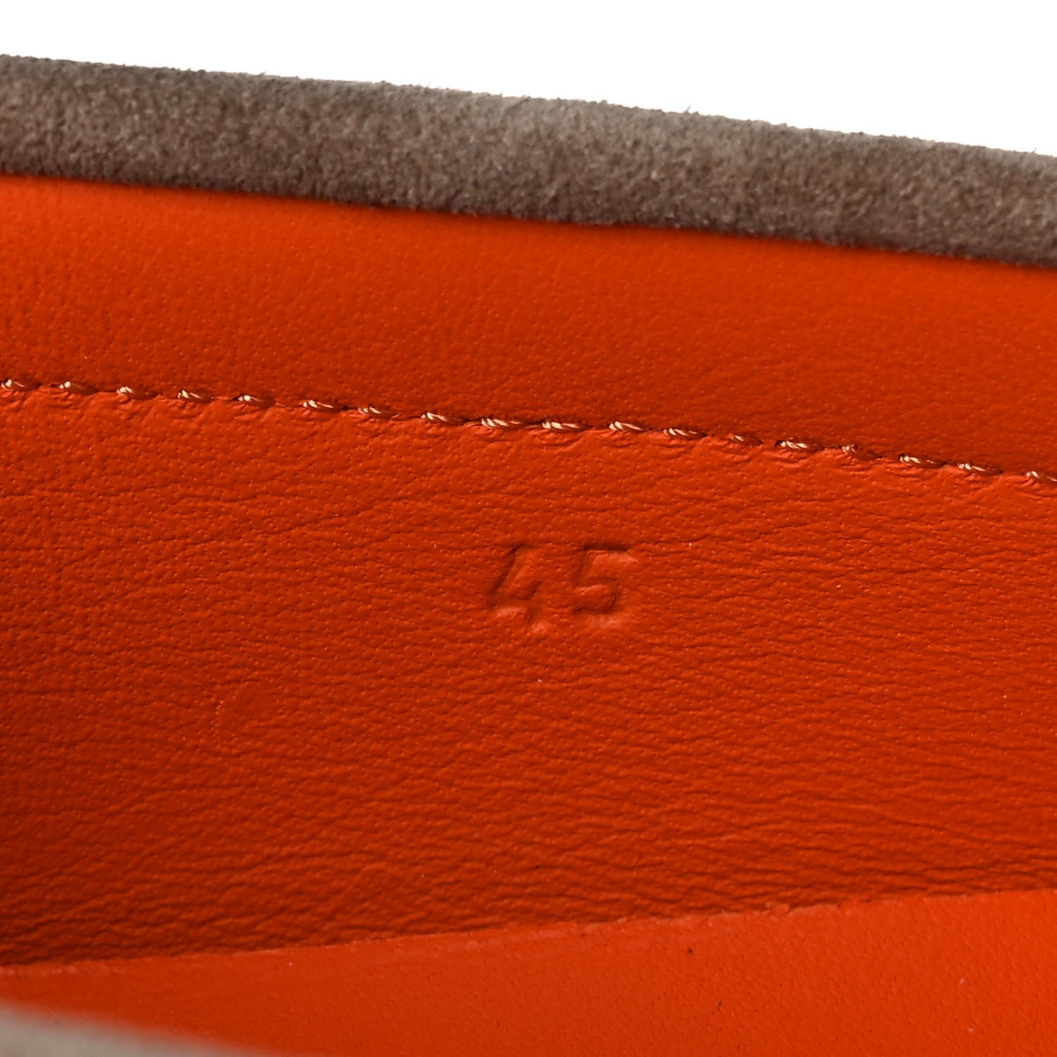 Hermes Suede Mens Come Moccasin Loafers 45 8 of 9