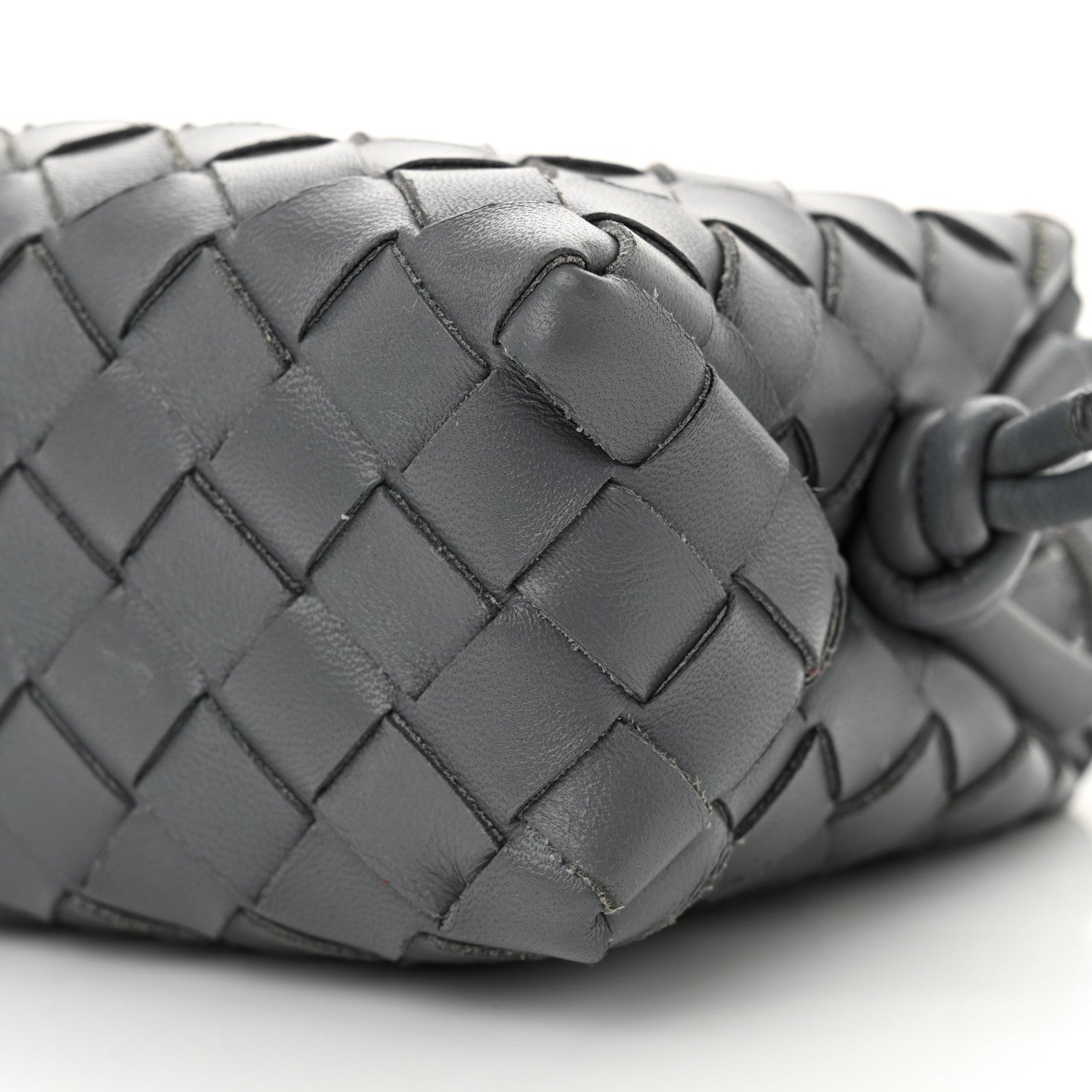 Bottega Veneta Nappa Intrecciato Mini Loop Camera Bag Thunder 9 of 10