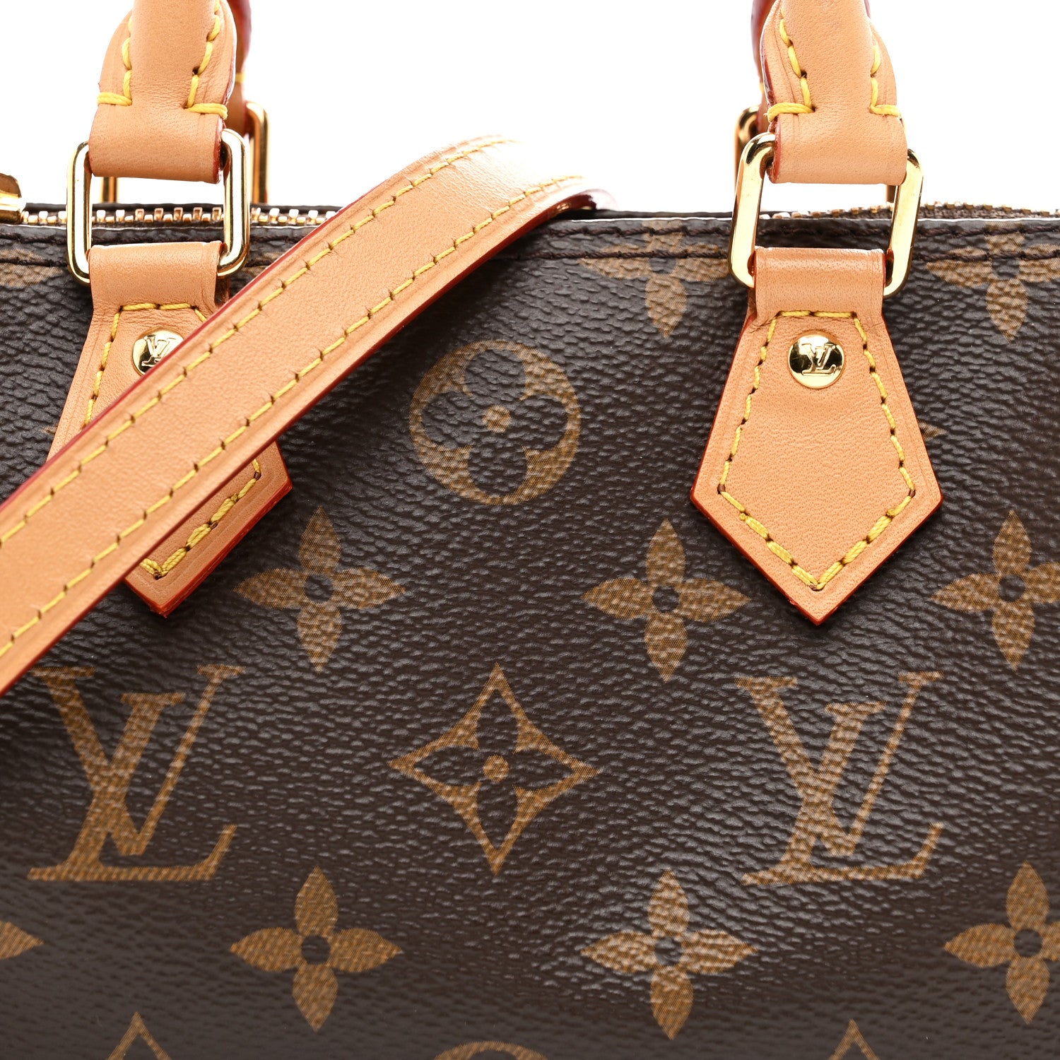Louis Vuitton Monogram Nano Speedy Bandouliere 8 of 11