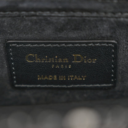 Christian Dior Tweed Cannage Lady D-Joy Black White 6 of 10