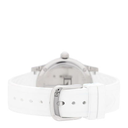 David Yurman Stainless Steel Rubber Diamond 35mm Classic Quartz Watch White 3 of 5