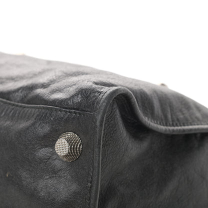 Balenciaga Agneau Giant 21 Silver Hardware Work Black 12 of 18