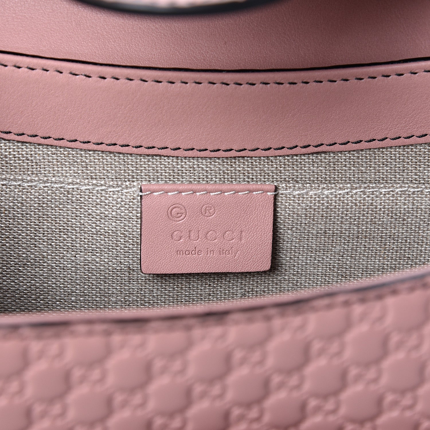 Gucci Microguccissima Medium Emily Chain Shoulder Bag Soft Pink 5 of 9