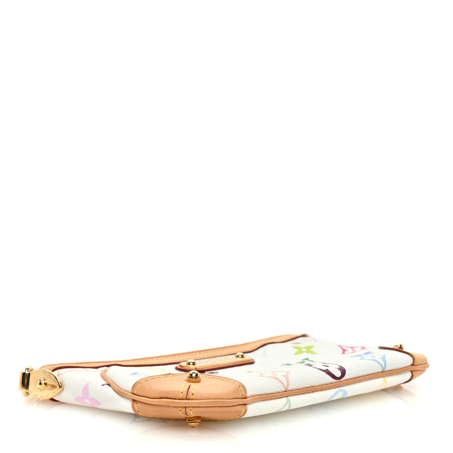 Monogram Multicolor Pochette Milla MM White