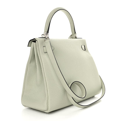 Hermes Togo Kelly Retourne 28 Gris Neve 3 of 11