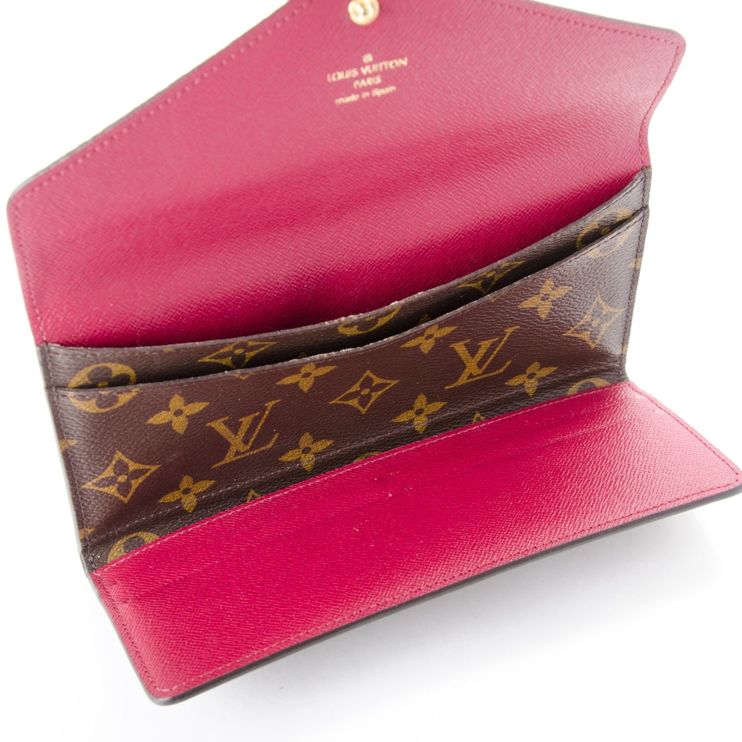 Monogram Josephine Wallet Fuchsia