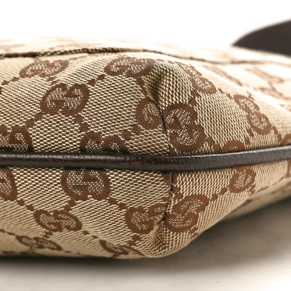 Gucci Monogram Flat Messenger Bag Dark Brown 10 of 12