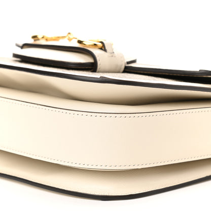 Gucci GG Supreme Monogram Horsebit 1955 Shoulder Bag Beige Mystic White 9 of 9