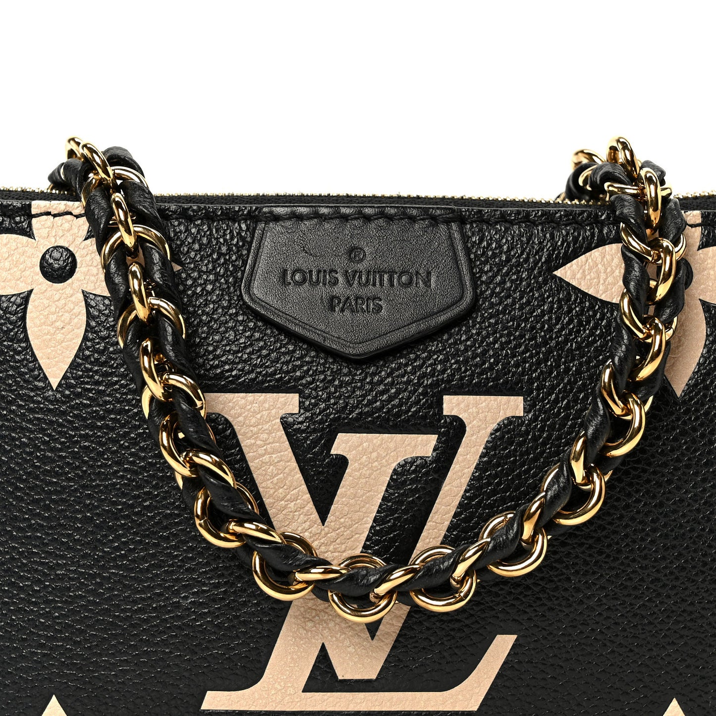 Empreinte Monogram Giant Multi Pochette Accessories Mini Pochette Black Beige