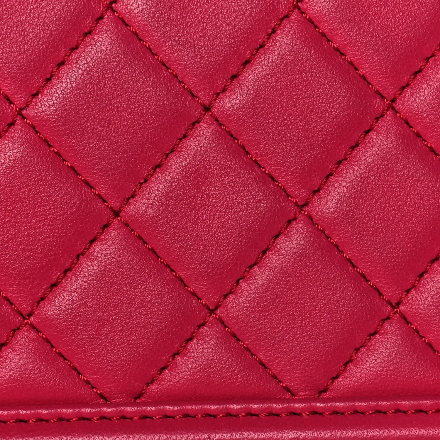 Chanel Lambskin Quilted Medium Boy Flap Fuchsia 13 of 13