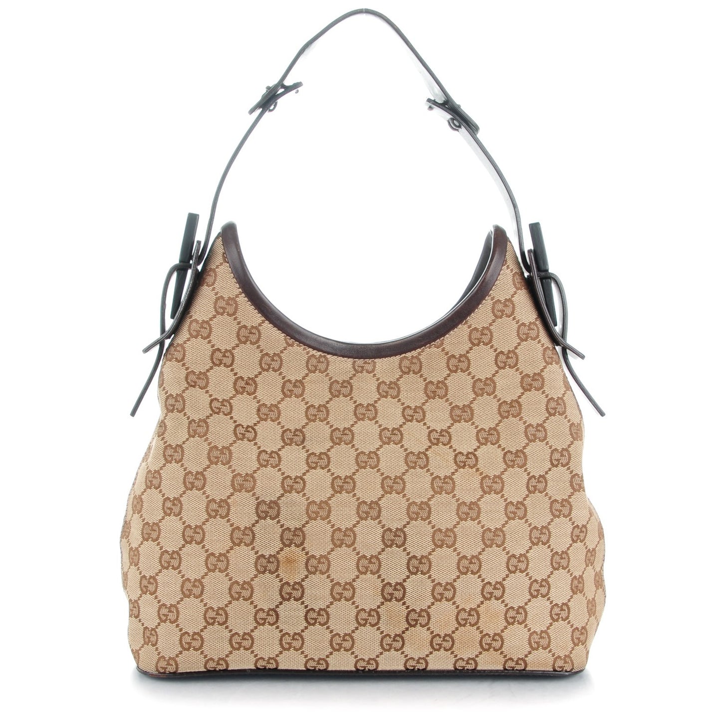 Monogram Small Hobo Dark Brown