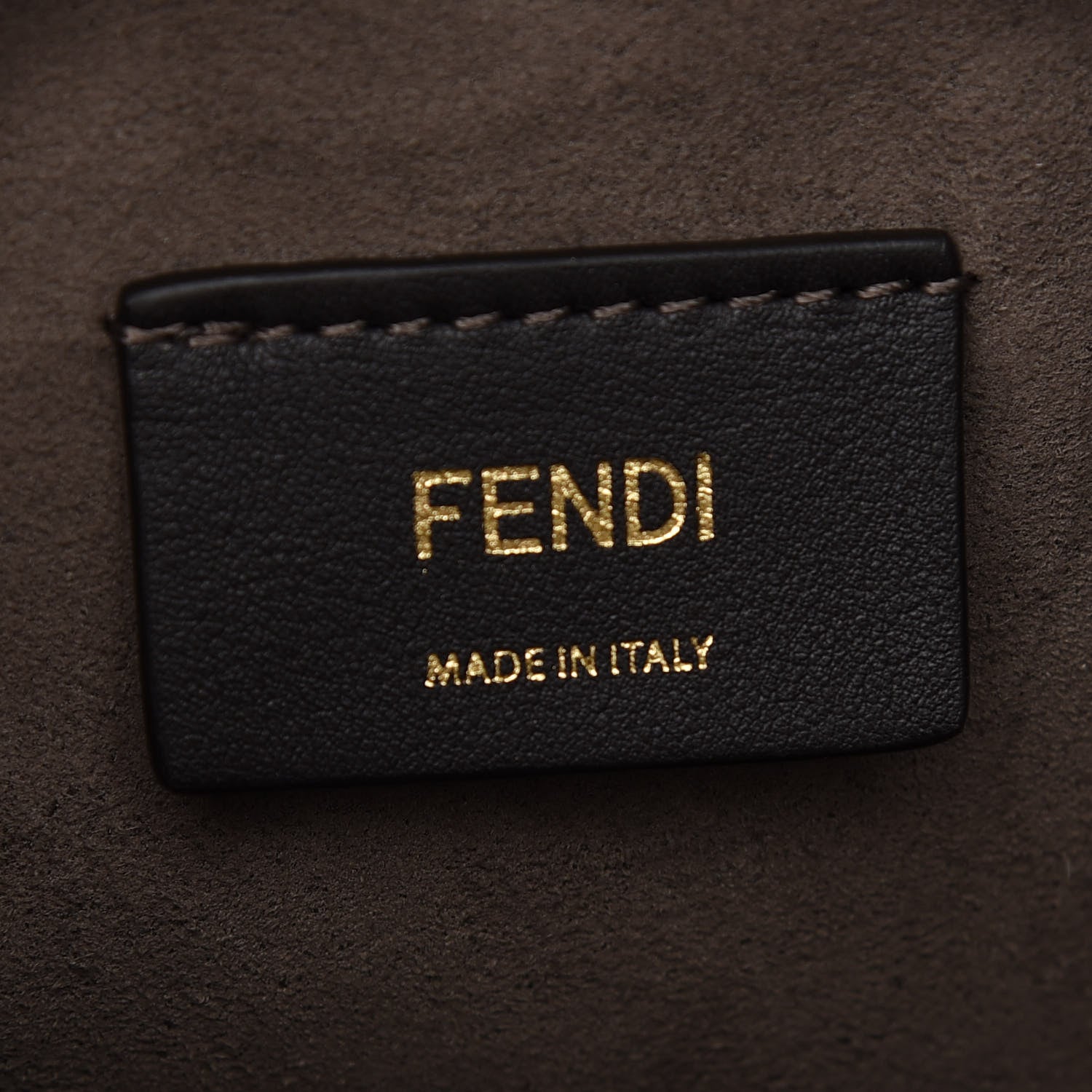 Fendi Vitello Liberty Lucido F is Fendi Mini Mon Tresor Bucket Bag Black 6 of 9