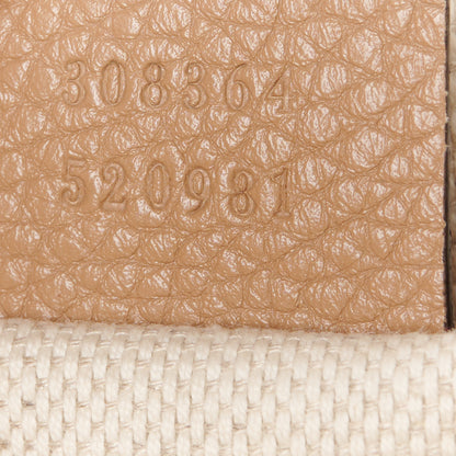 Gucci Pebbled Calfskin Small Soho Disco Bag Camelia 7 of 12