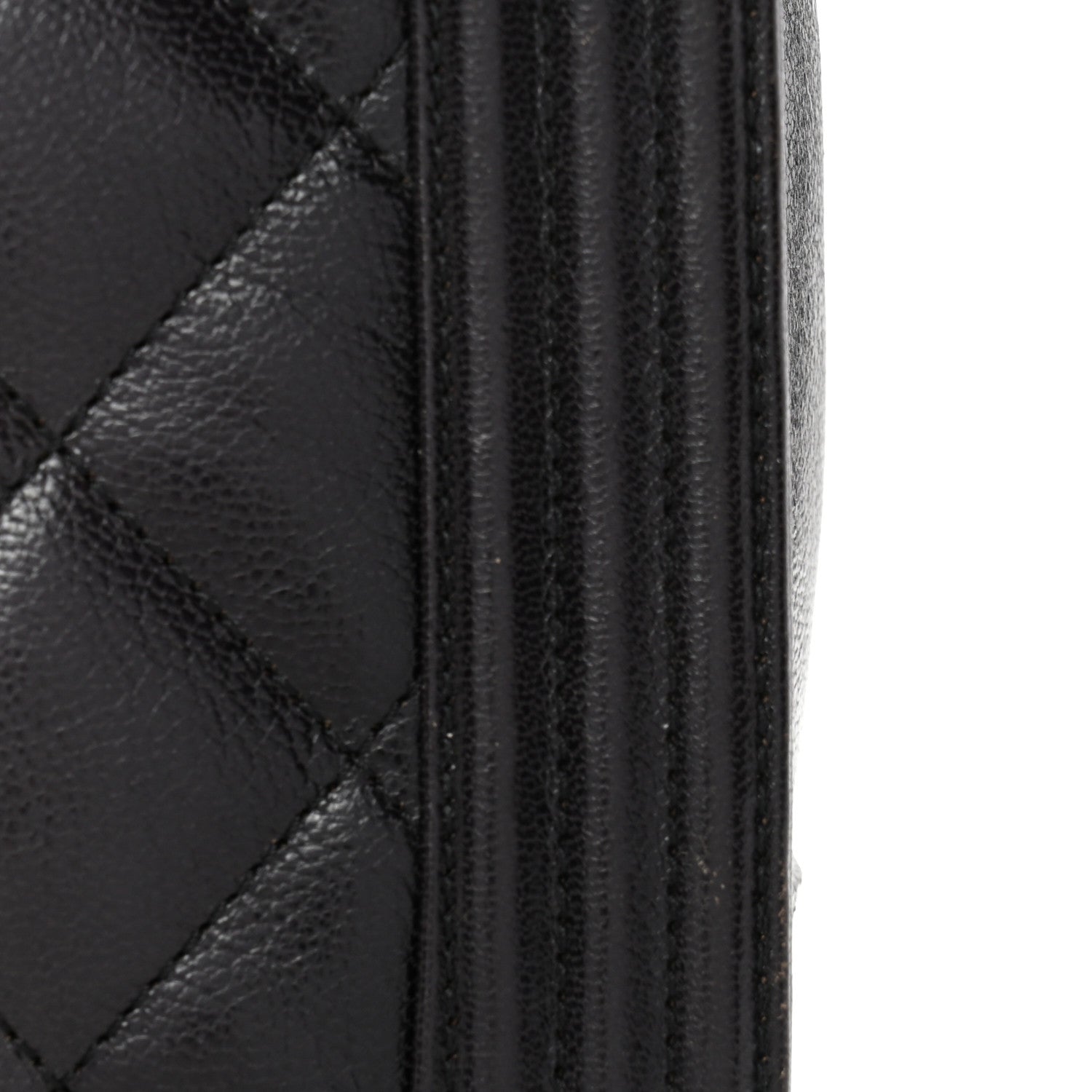 Chanel Goatskin Ombre Faded Quilted Large Boy Flap Grey 13 of 16