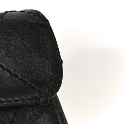 Chanel Lambskin Small Stitched Mini Flap Black 14 of 23