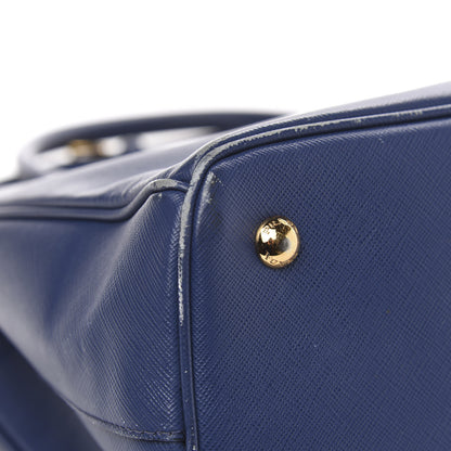 Prada Saffiano Lux Large Tote Bluette 10 of 16
