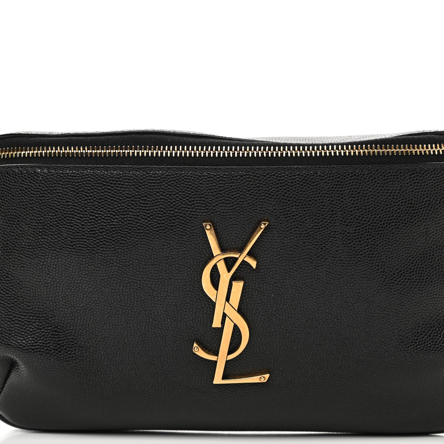 Grain De Poudre Monogram Belt Bag Black