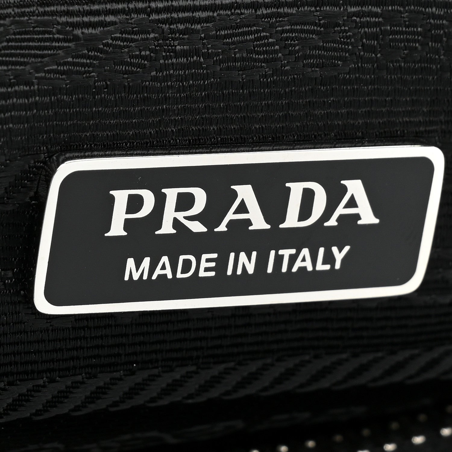 Prada Grace Lux Triangle Pouch Black 6 of 8