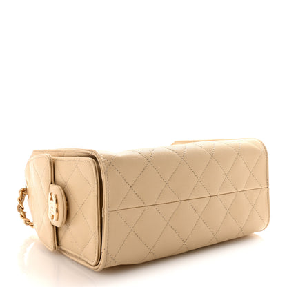Chanel Caviar Quilted Mini Chanel 25 Handbag Beige 4 of 11