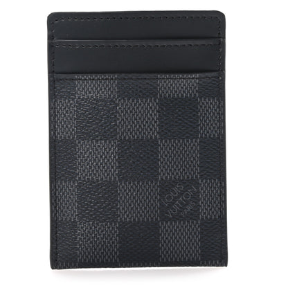 Louis Vuitton Damier Graphite Pince Card Holder Bill Clip 1 of 8