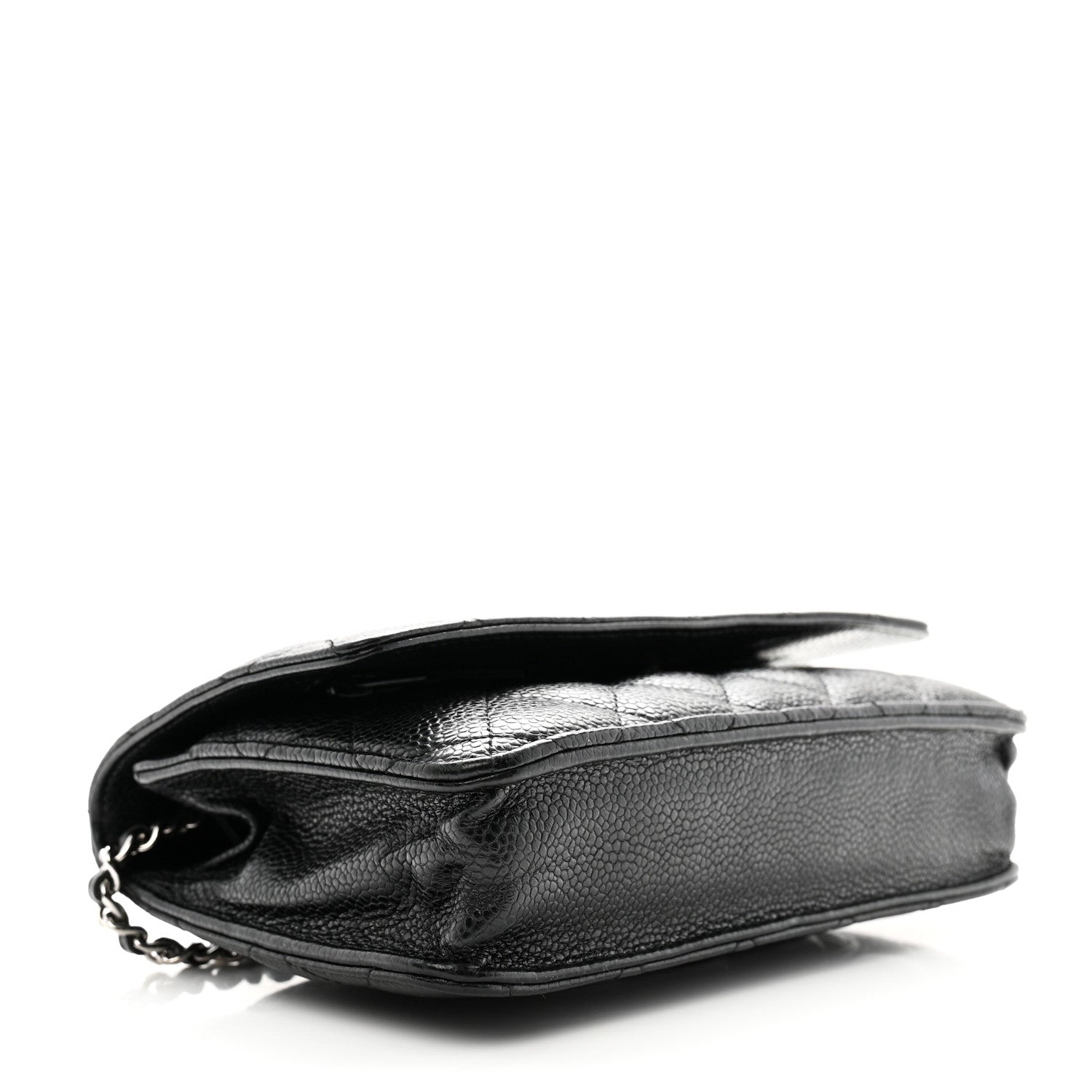 Chanel Caviar Quilted Wallet on Chain WOC Black 4 of 11