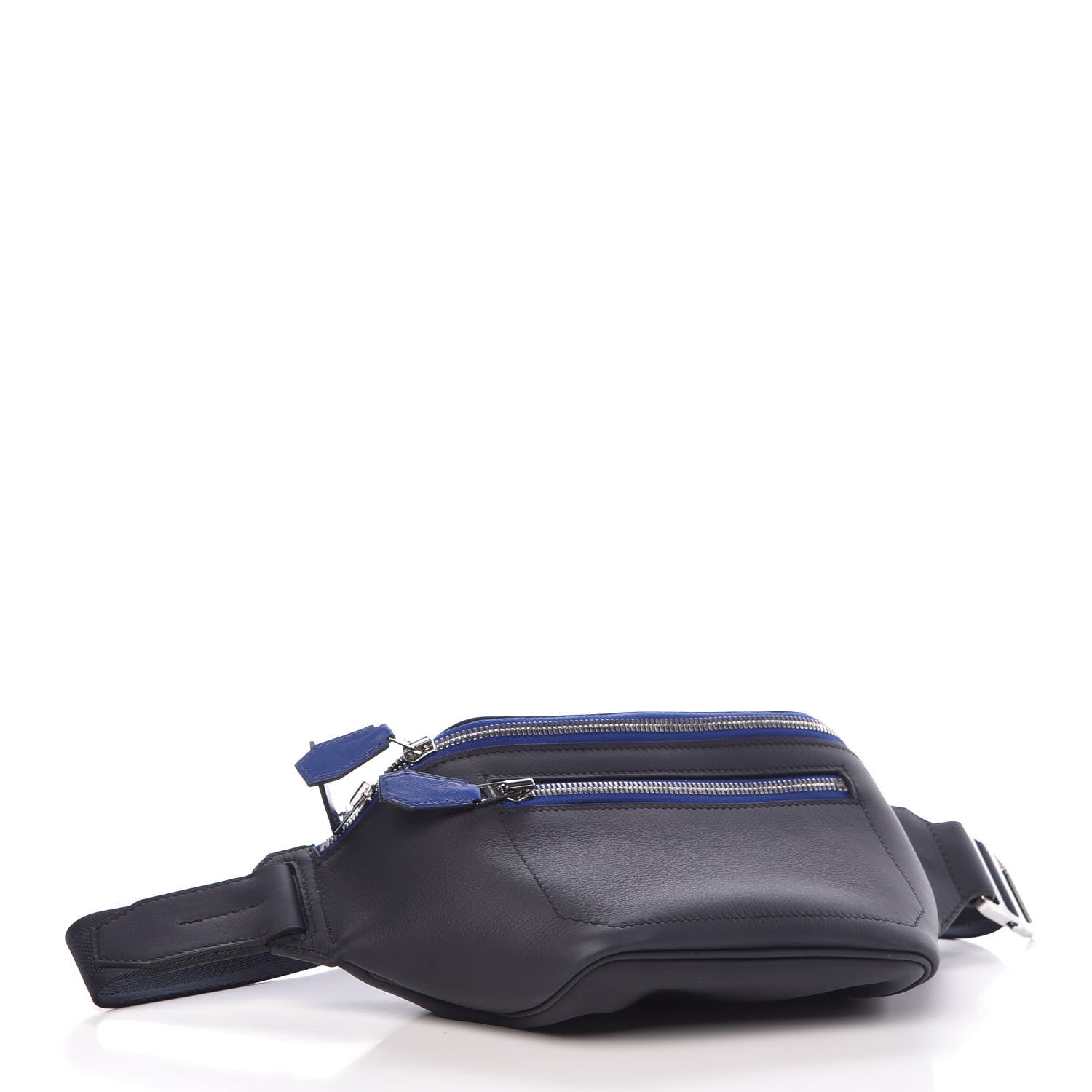 Hermes Taurillon Cristobal Cityslide PM Bleu Indigo 4 of 10