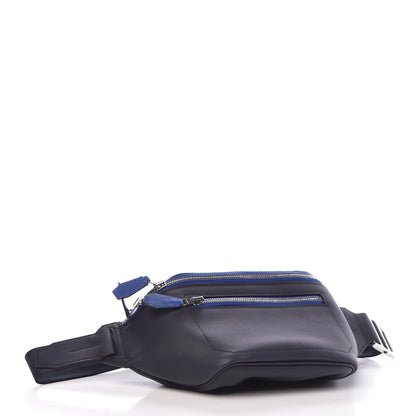 Hermes Taurillon Cristobal Cityslide PM Bleu Indigo 4 of 10
