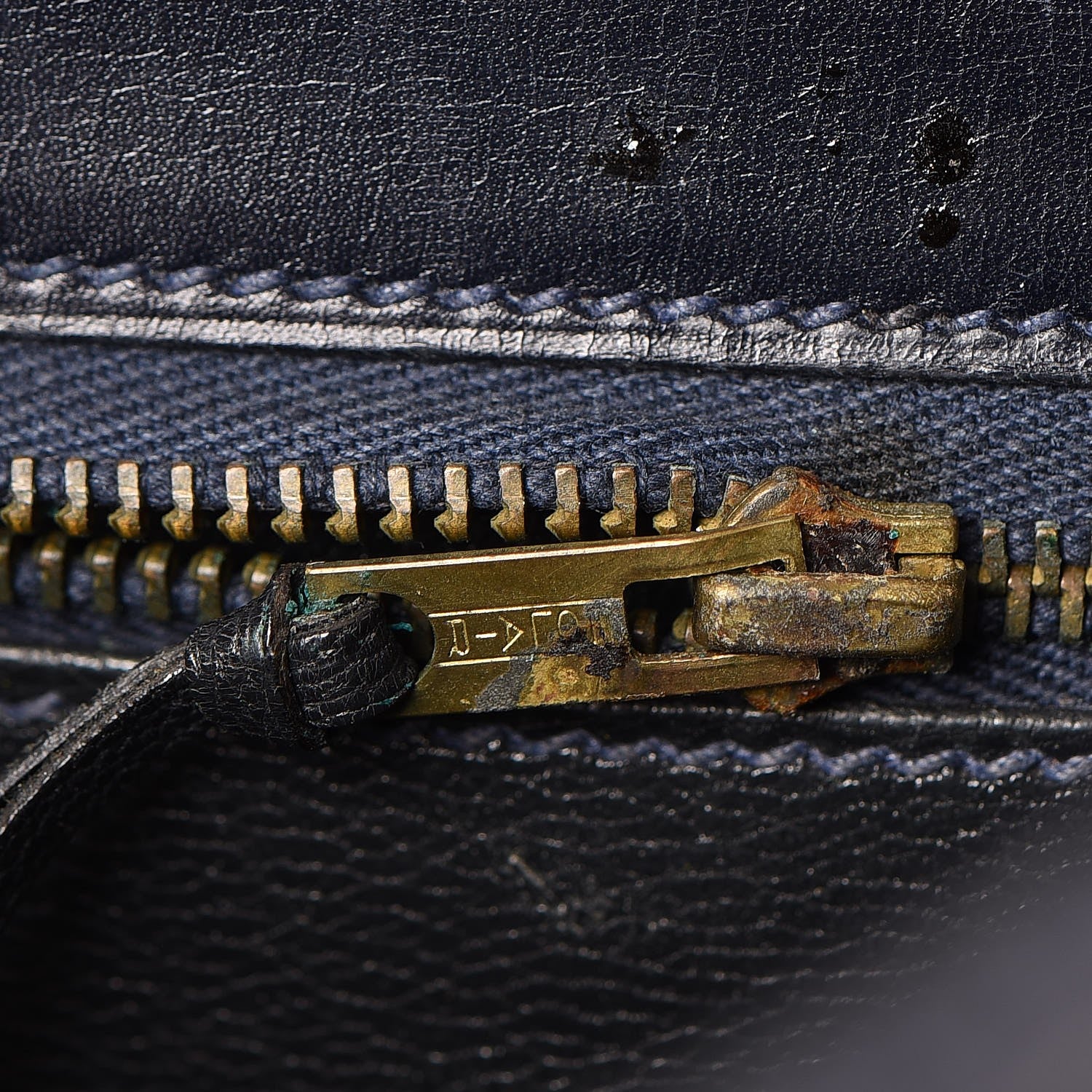 Hermes Box Kelly Retourne 28 Indigo 17 of 38