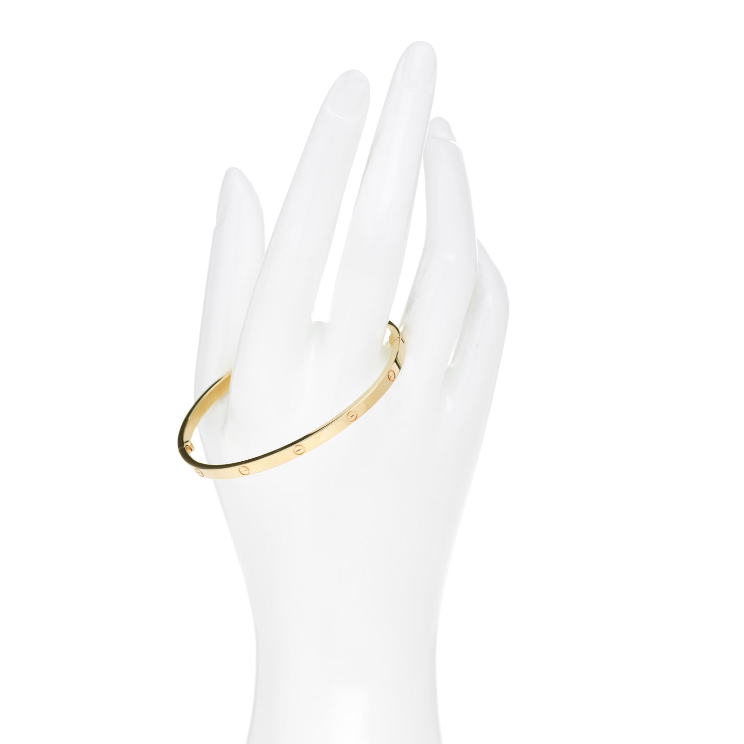 18K Yellow Gold Small LOVE Bracelet 18