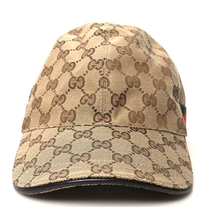 Gucci Monogram Web Baseball Hat L Beige Cocoa 3 of 8