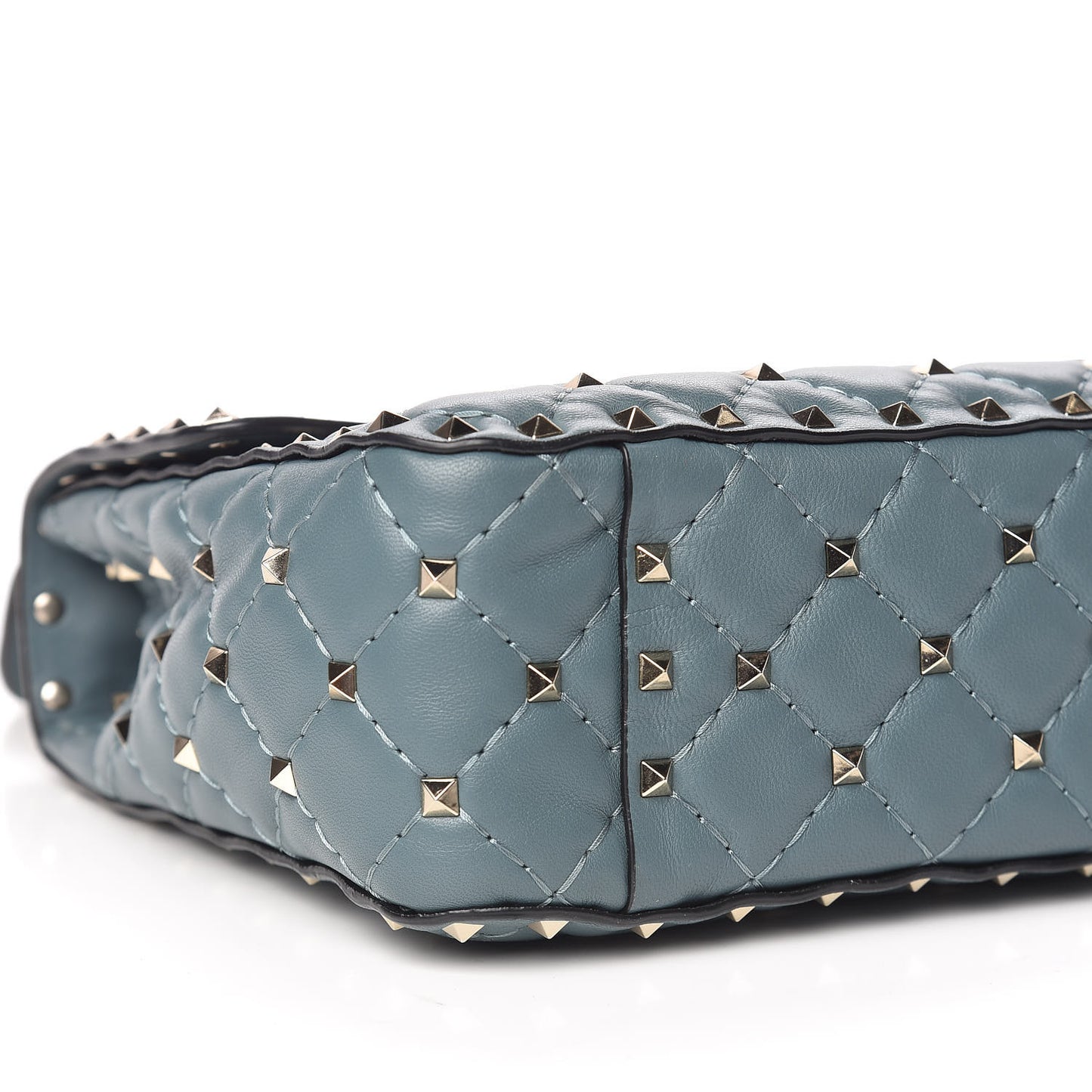 Nappa Medium Rockstud Spike Shoulder Bag Giada