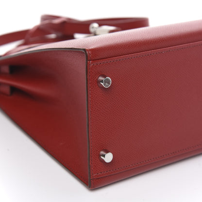 Hermes Epsom Kelly Sellier 32 Rouge Garance 19 of 27